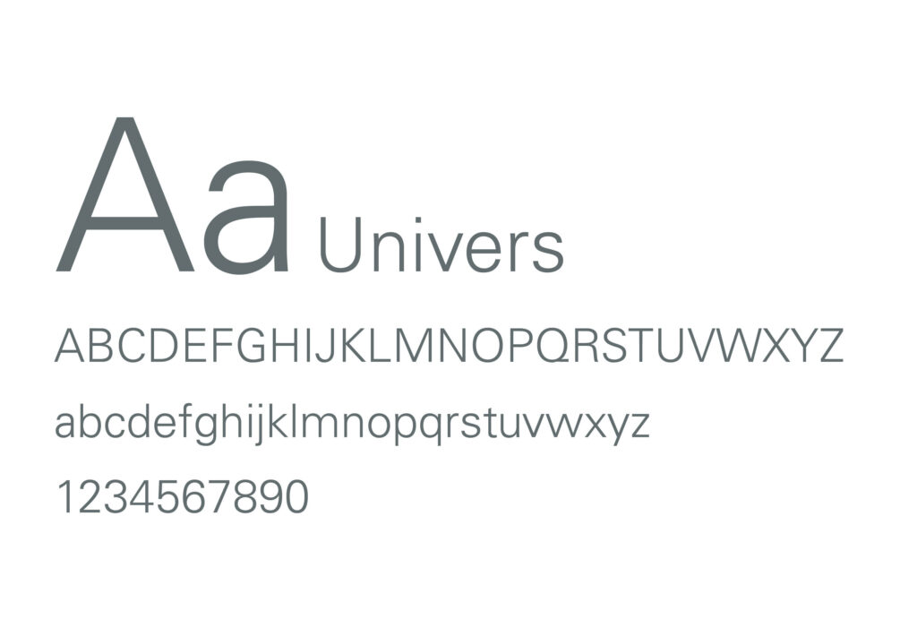 Font Design Univers
