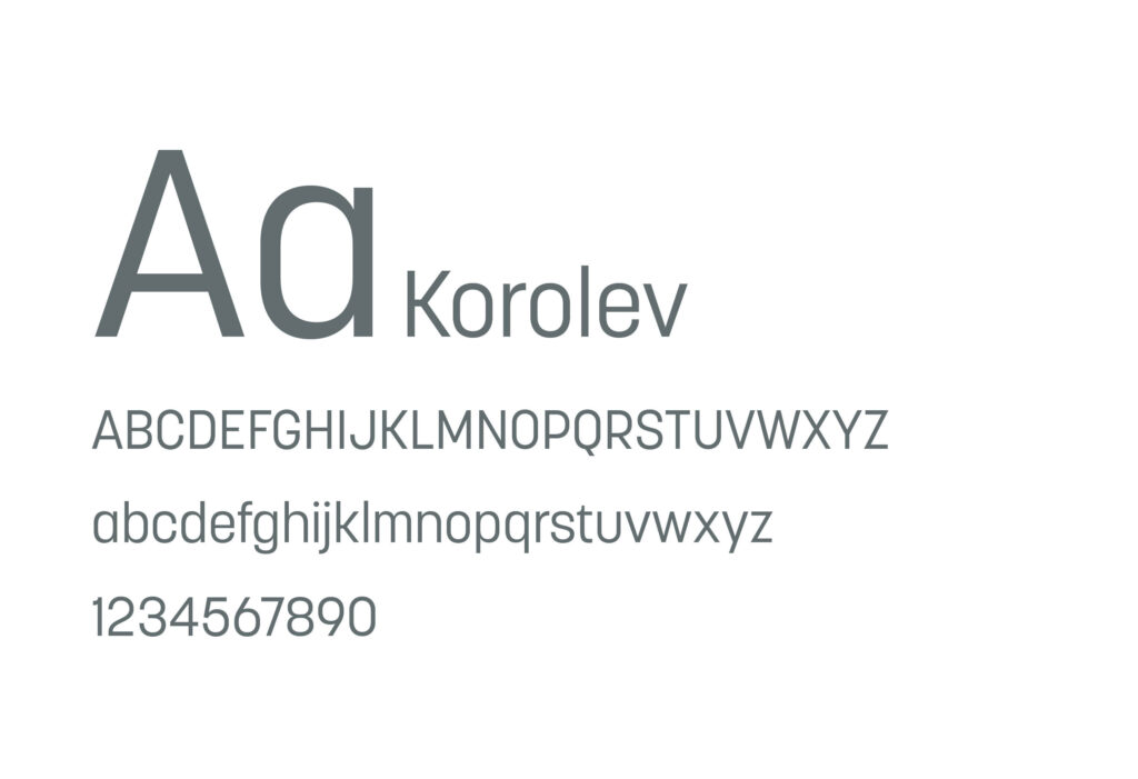 Font Design Korolev